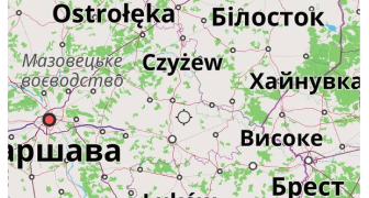 Langue de la carte ukrainien