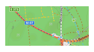 Paramètre de carte - Revêtement routier