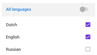 Langue Wikipedia - iOS