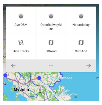 Widget Action rapide