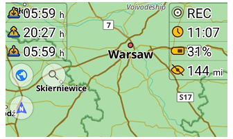 Contour de widget Android