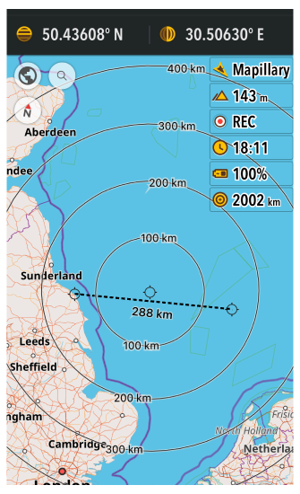 Scherm voorbeeld configureren iOS