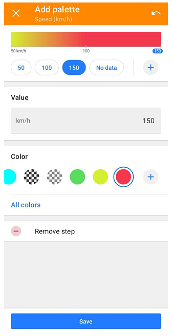 Color Palettes Editor