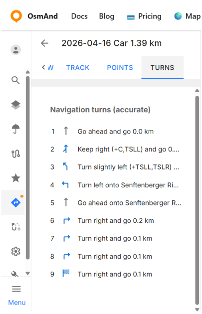 Web Navigatie