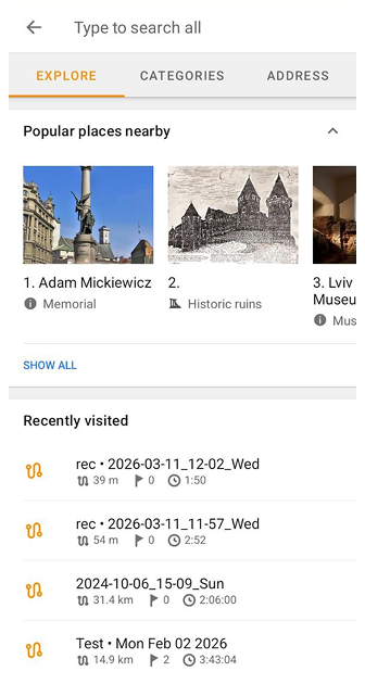 Wyszukiwanie Eksploruj