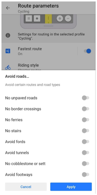 Уникати доріг Android