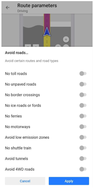 Уникати доріг Android