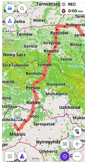 Екран навігації iOS 1