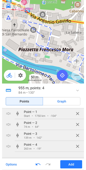 Планування маршруту Android