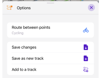 Планування маршруту iOS